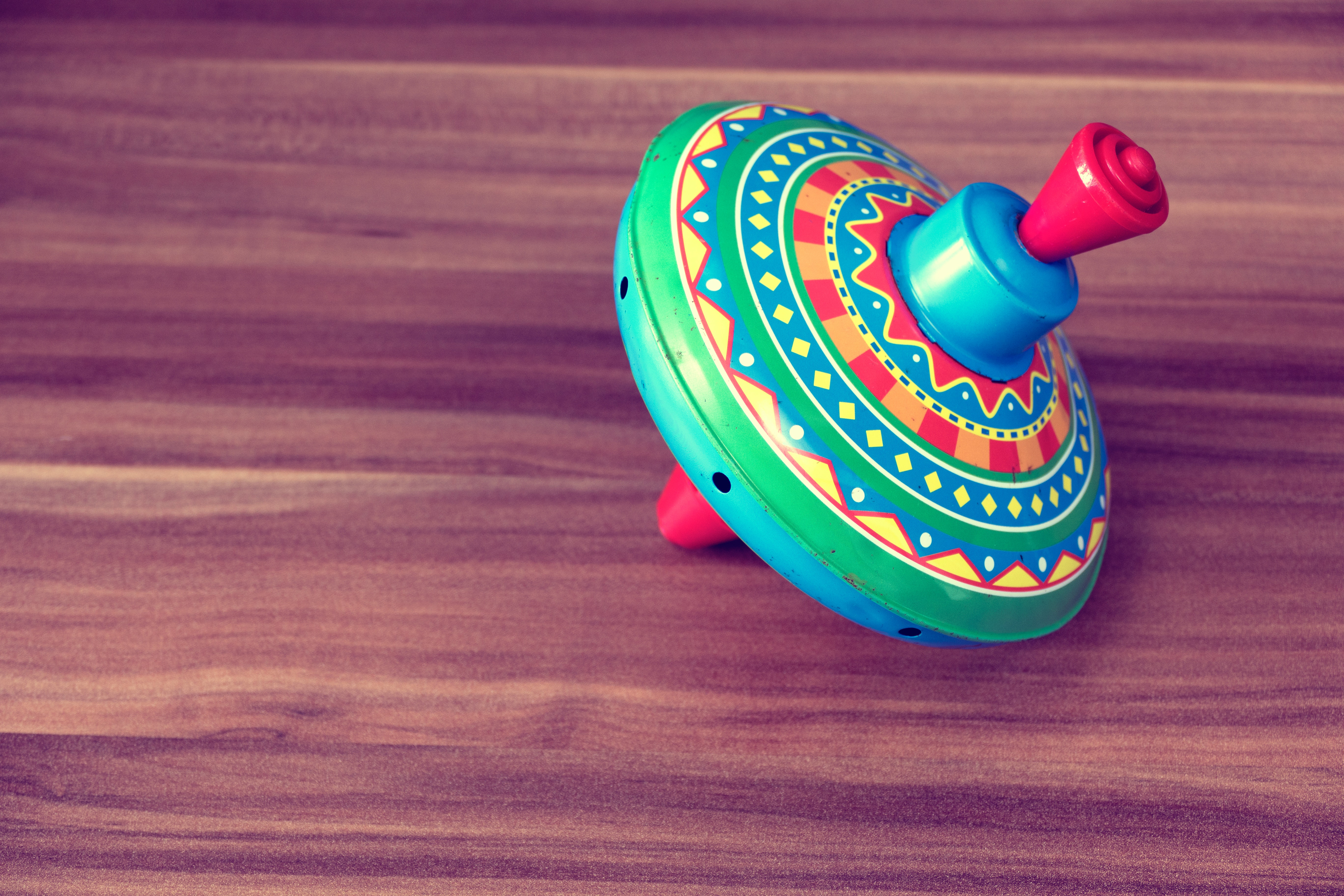 Spinning top toy.