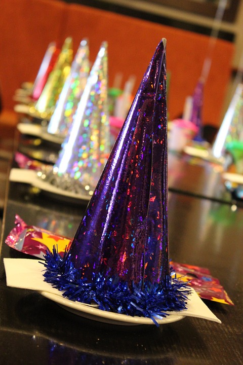 photo of party hats