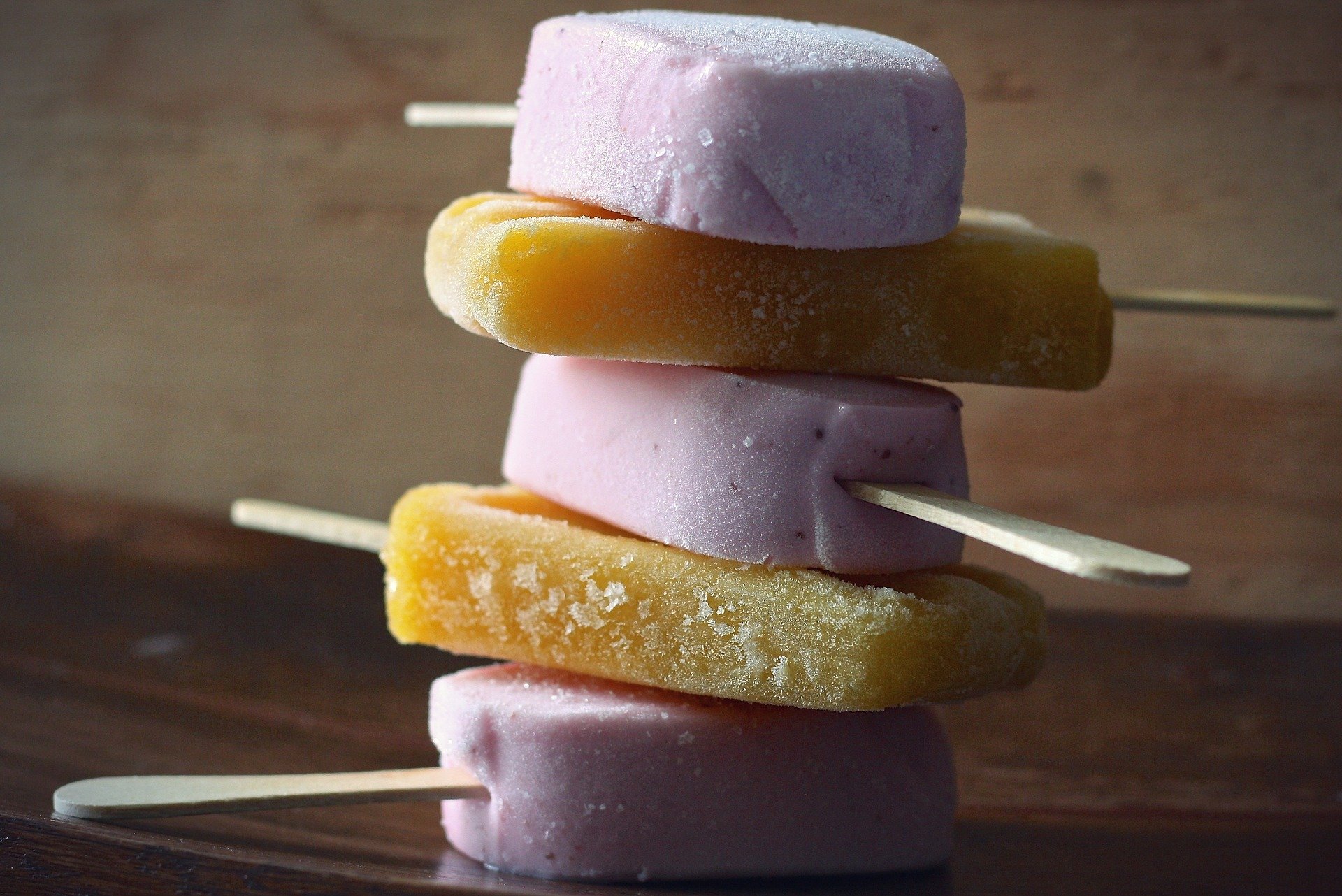 Paletas, ice pops made with fruit.