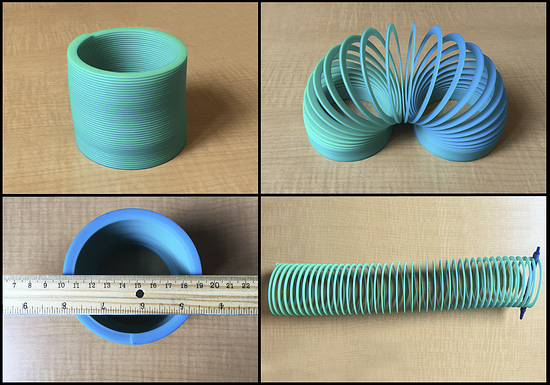 Images of a slinky