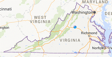 Map of Virginia