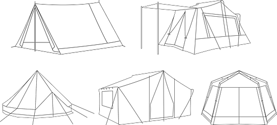 5 tent designs