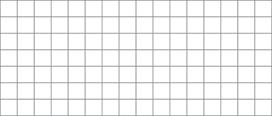 A blank grid with a height of 7 units and length of 16 units.